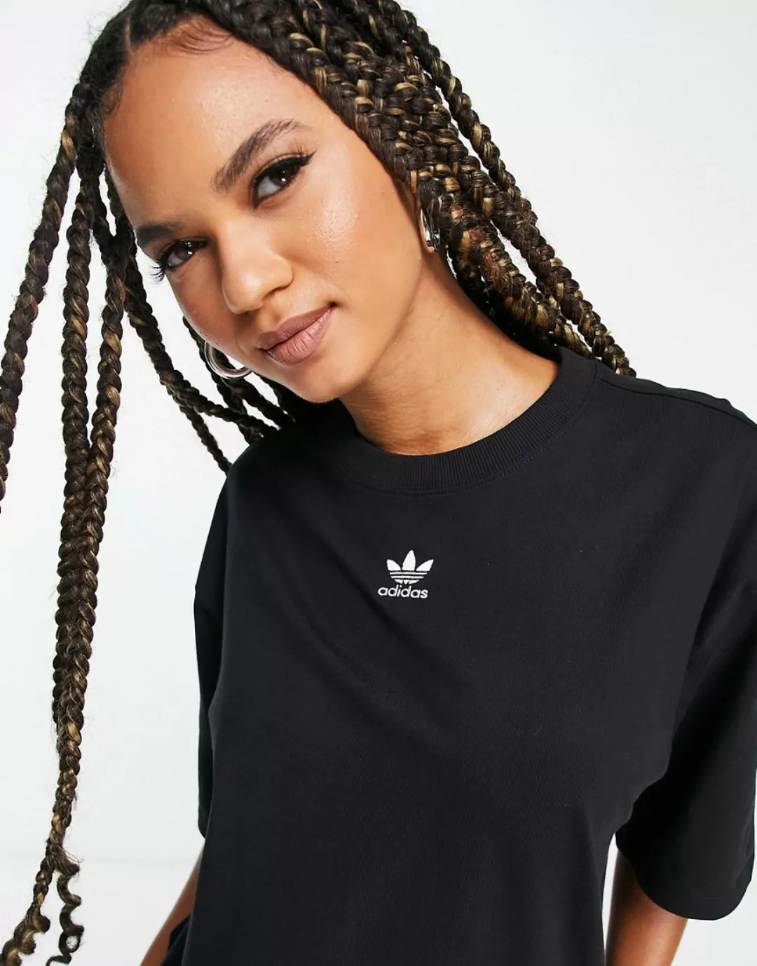 adidas Originals – Essential – T-Shirt in Schwarz günstig online kaufen