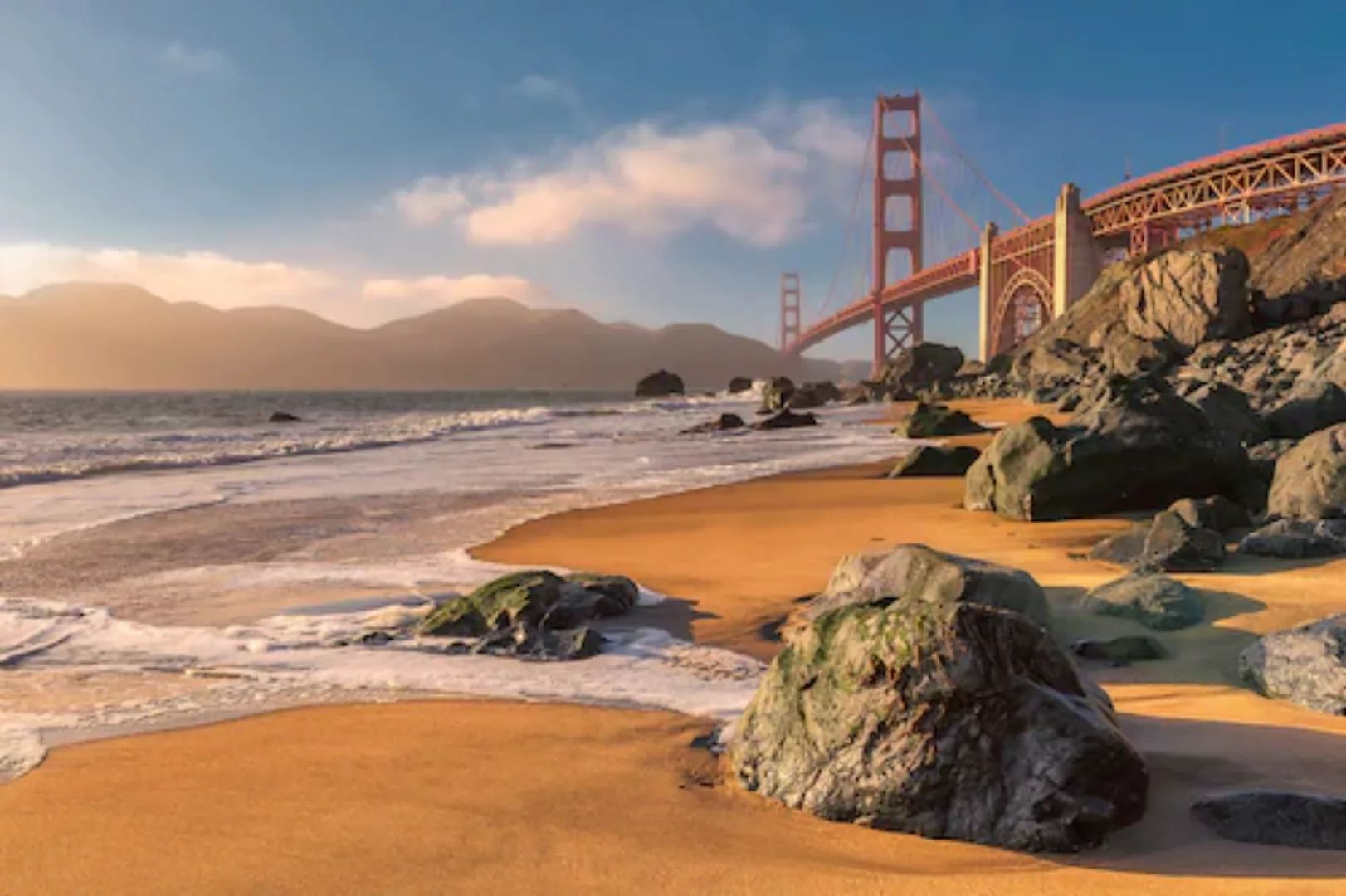 Papermoon Fototapete »Strand in San Francisco« günstig online kaufen