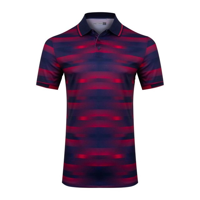 KJUS Poloshirt Kjus Spot Printed Polo Atlanta Blue-Cardinal günstig online kaufen