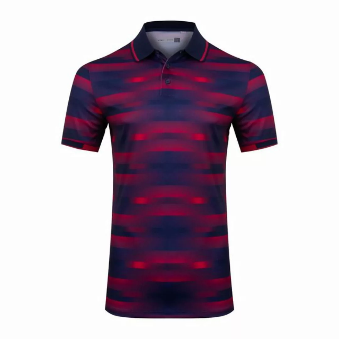 KJUS Poloshirt Kjus Spot Printed Polo Atlanta Blue-Cardinal günstig online kaufen