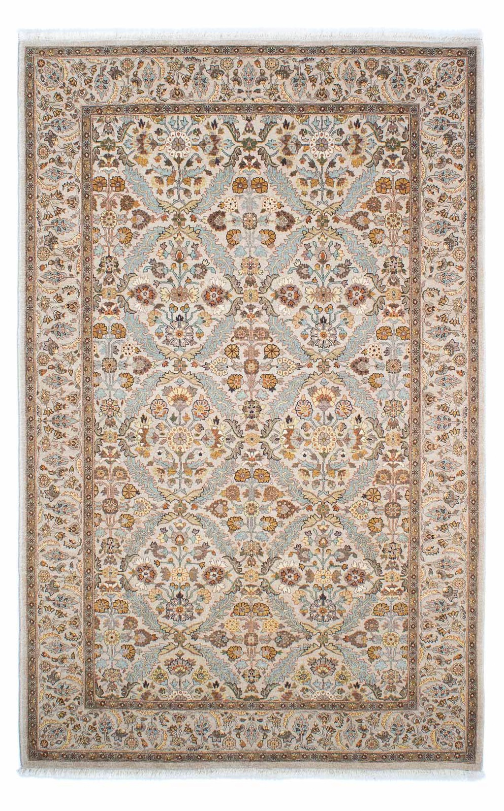 morgenland Orientteppich »Ziegler - 237 x 155 cm - beige«, rechteckig, Wohn günstig online kaufen