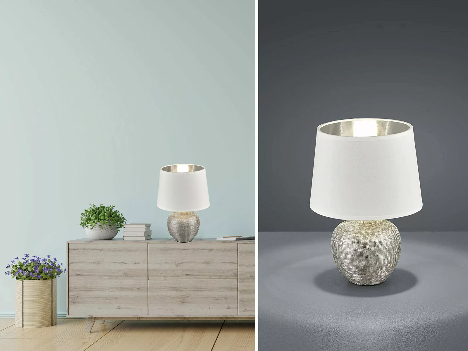 Reality Leuchten LED Nachttischlampe, Dimmfunktion, LED günstig online kaufen
