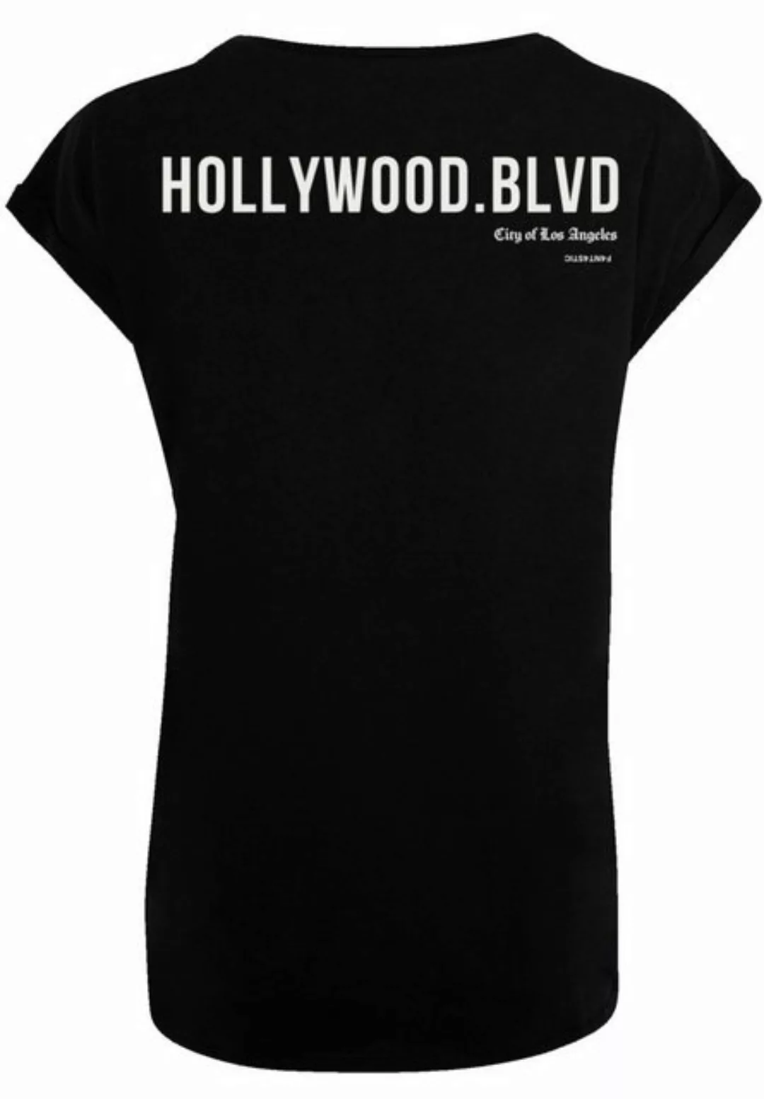 F4NT4STIC T-Shirt PLUS SIZE Hollywood boulevard Print günstig online kaufen