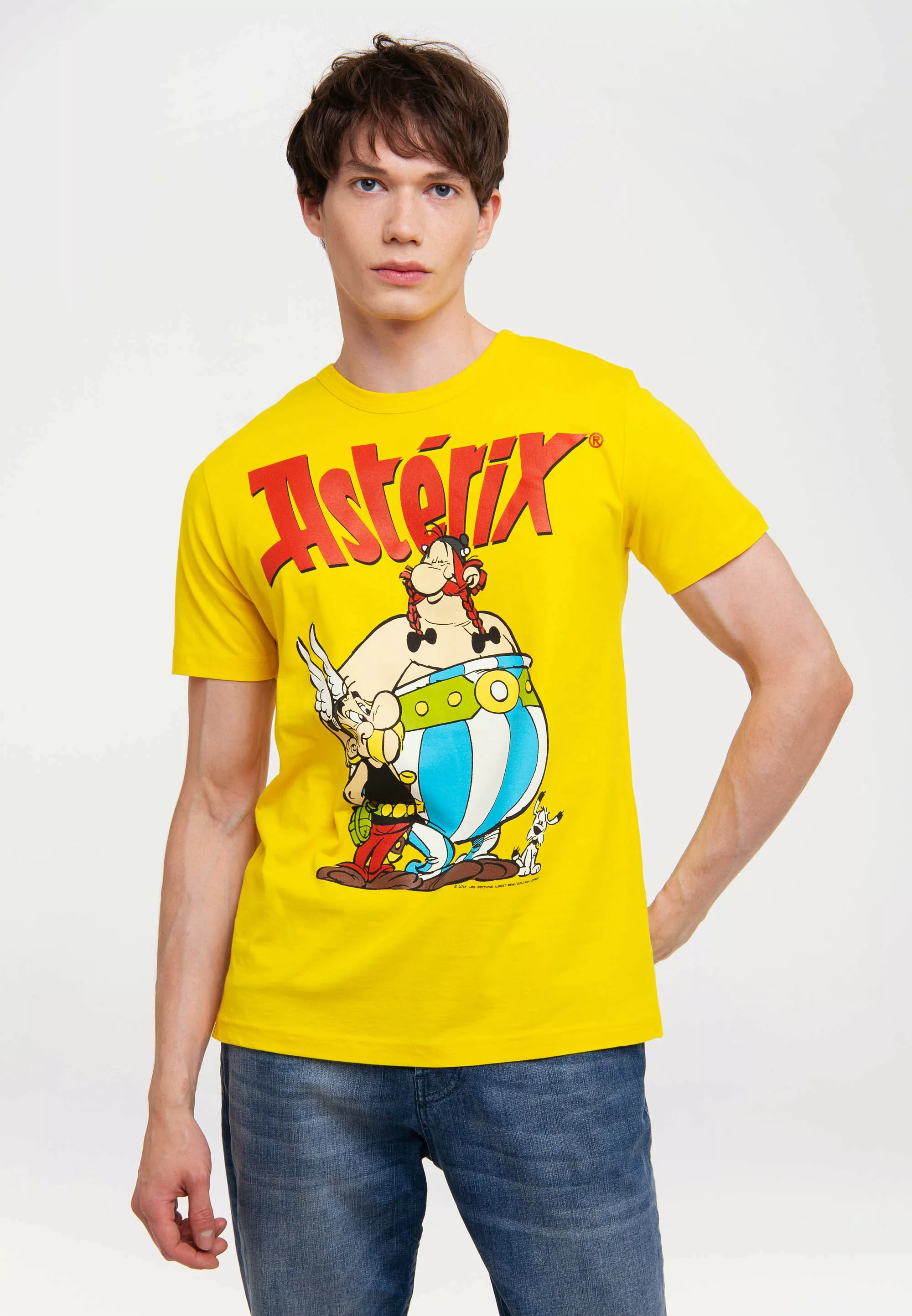 LOGOSHIRT T-Shirt "Asterix - Asterix & Obelix", mit Comic Print günstig online kaufen