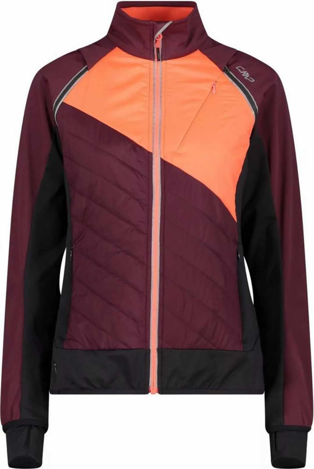 CMP Anorak WOMAN JACKET WITH DETACHABLE SLEEVE BURGUNDY günstig online kaufen