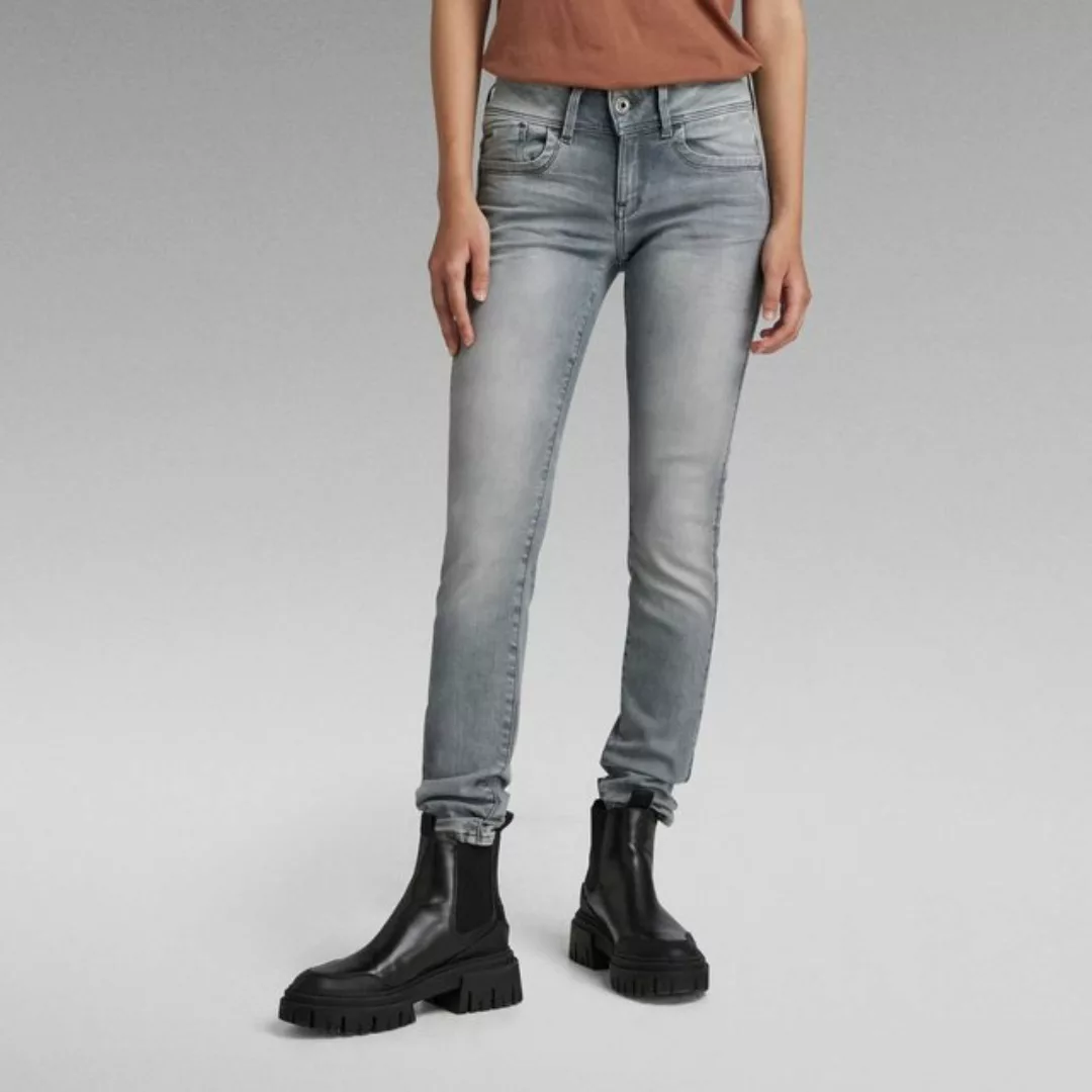 G-star Lynn Mid Waist Skinny Jeans 30 Faded Industrial Grey günstig online kaufen