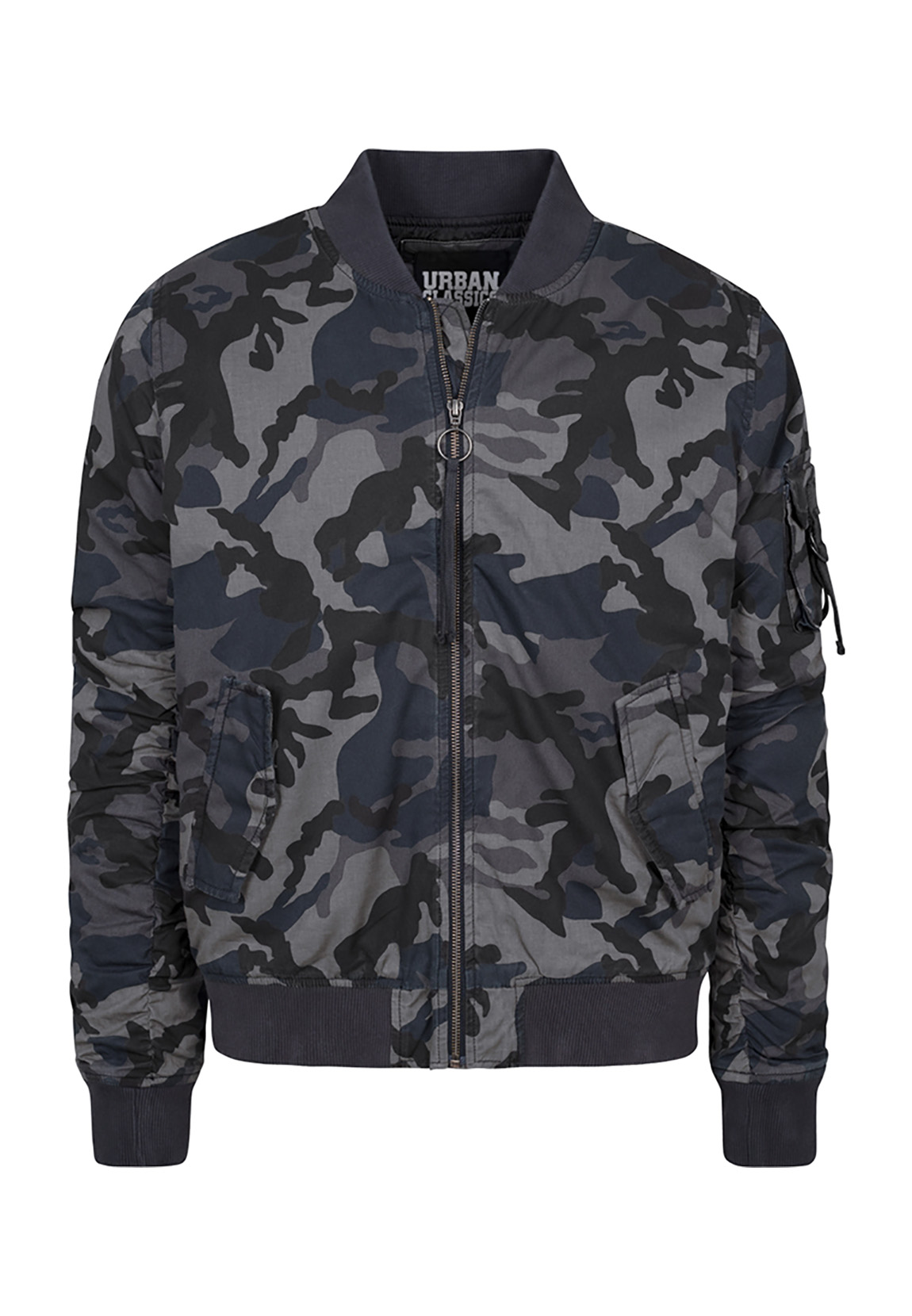 URBAN CLASSICS Bomberjacke "Urban Classics Herren Vintage Camo Cotton Bombe günstig online kaufen