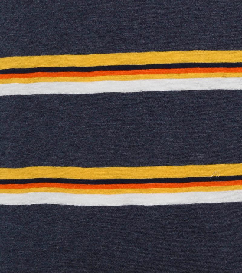 Superdry Classic Polo Shirt Streifen Dunkelblau - Größe L günstig online kaufen