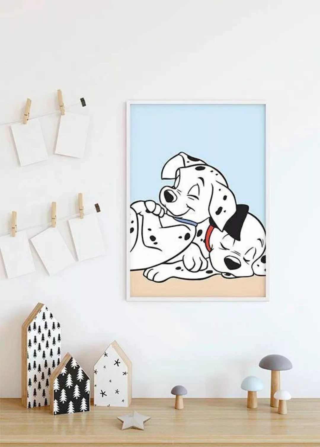 Komar Poster "101 Dalmatiner Cuddle", Disney, (1 St.) günstig online kaufen