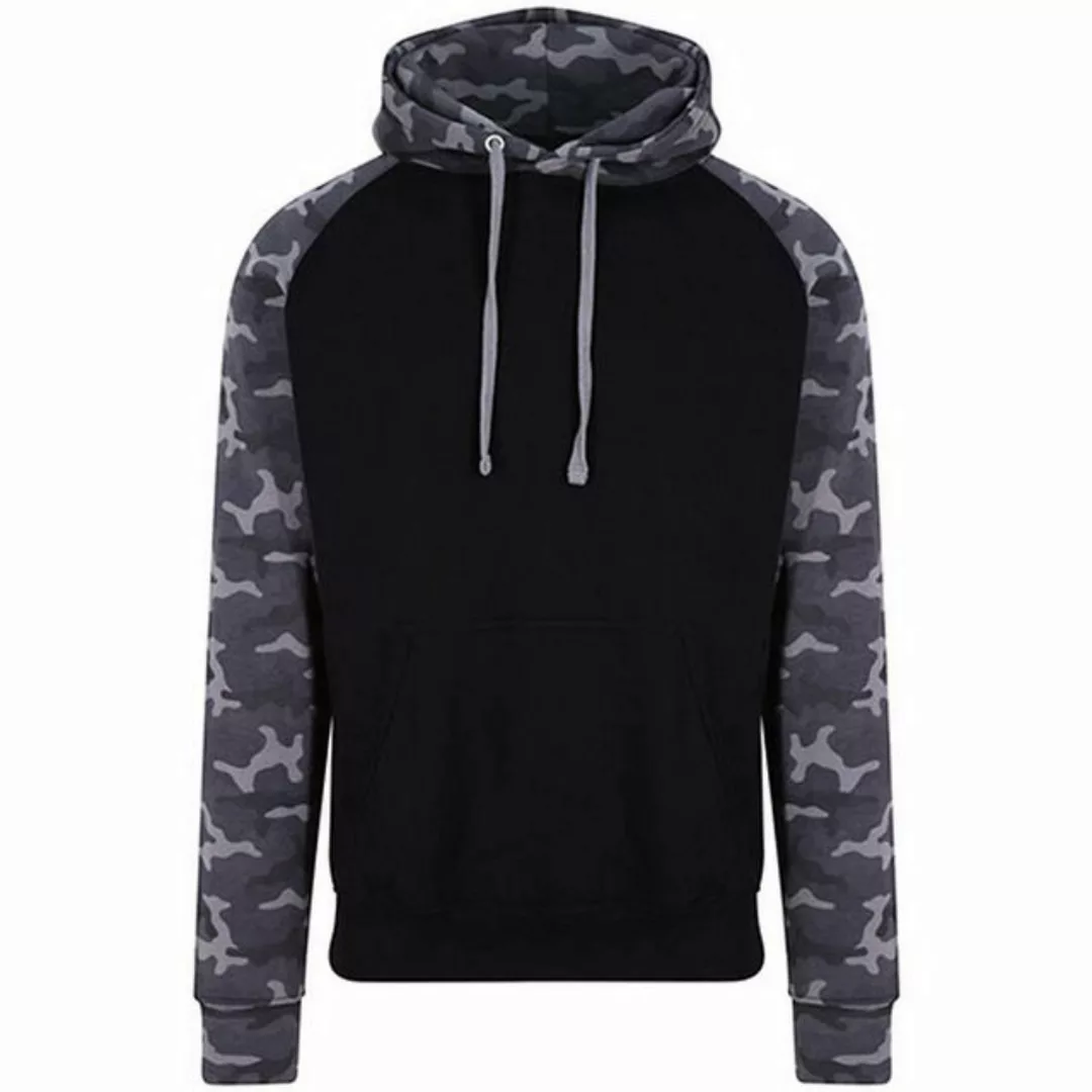 Just Hoods Kapuzenpullover Herren Baseball Hoodie / (WRAP)-zertifizierte Pr günstig online kaufen