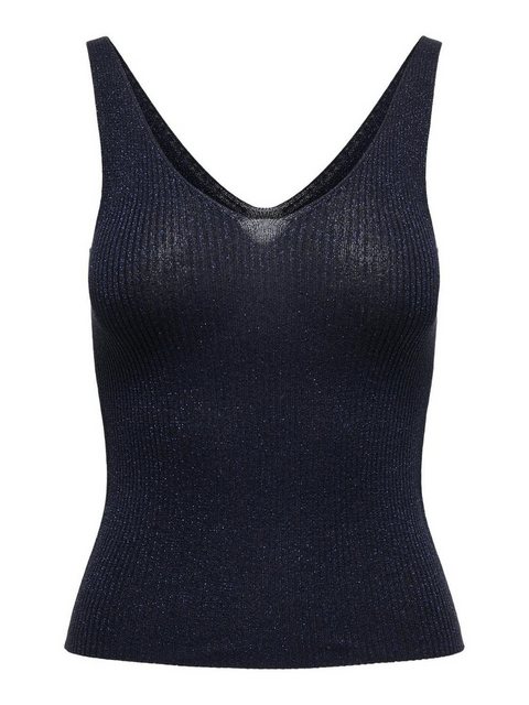 JACQUELINE de YONG Shirttop Tank Top V-Ausschnitt Ärmellos Geripptes Design günstig online kaufen