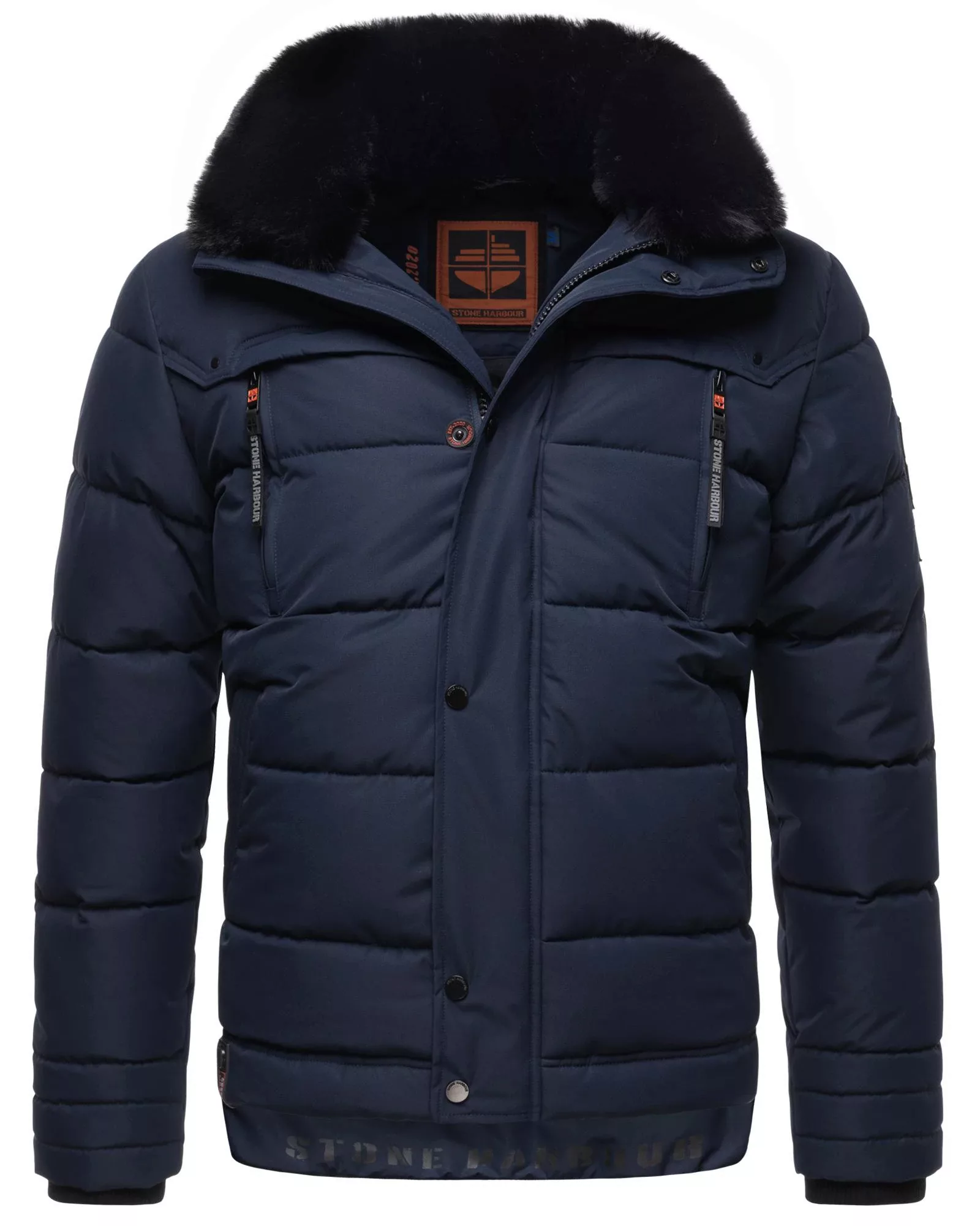 Stone Harbour Steppjacke "Witas", mit Kapuze, gesteppte Herren Winterjacke günstig online kaufen