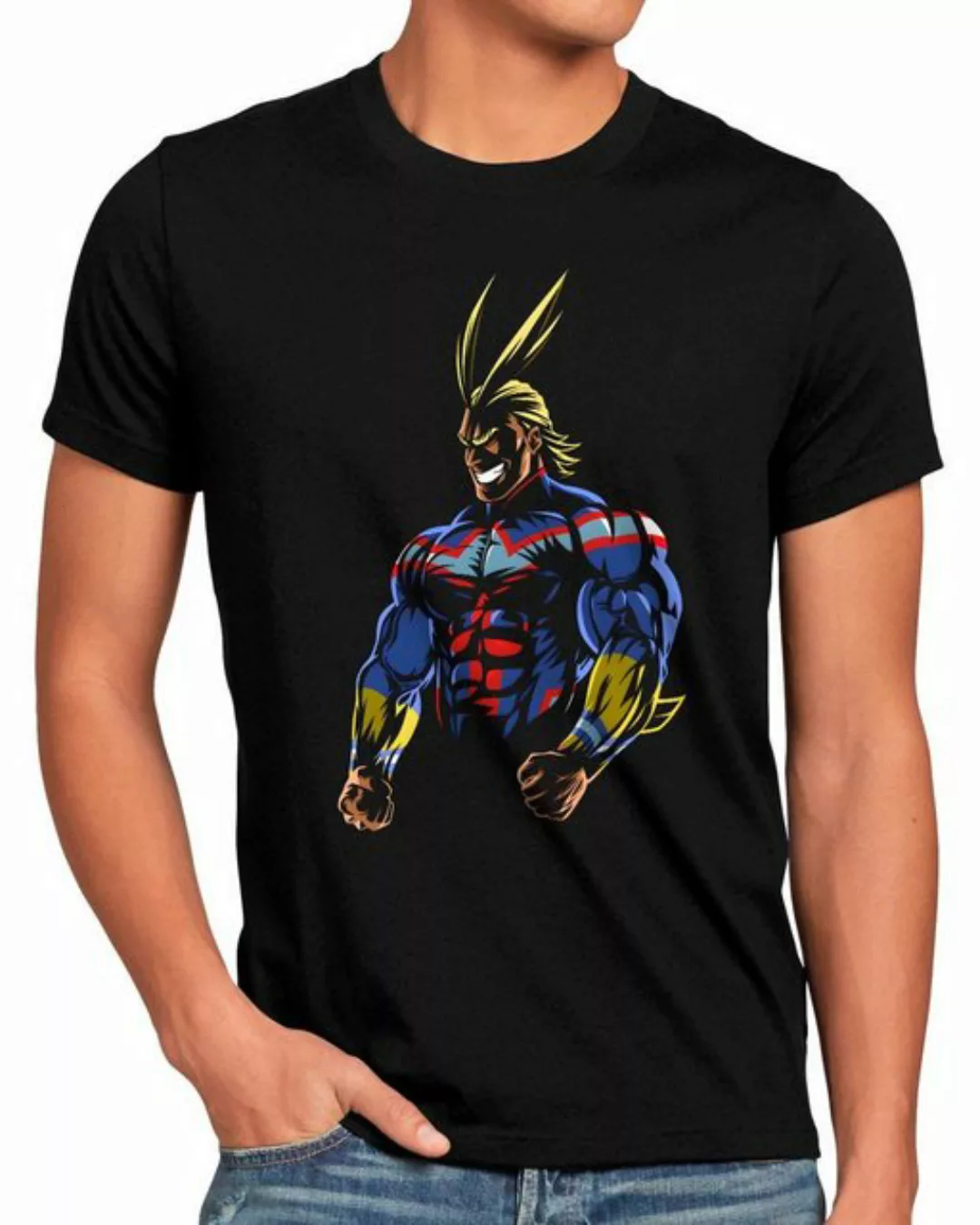 style3 T-Shirt Forever All Might anime manga my hero academia cosplay günstig online kaufen