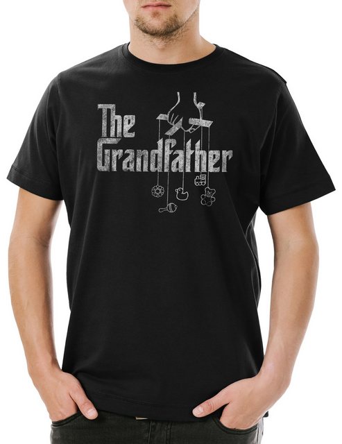 Urban Backwoods Print-Shirt The Grandfather Herren T-Shirt Marlon Mafia God günstig online kaufen