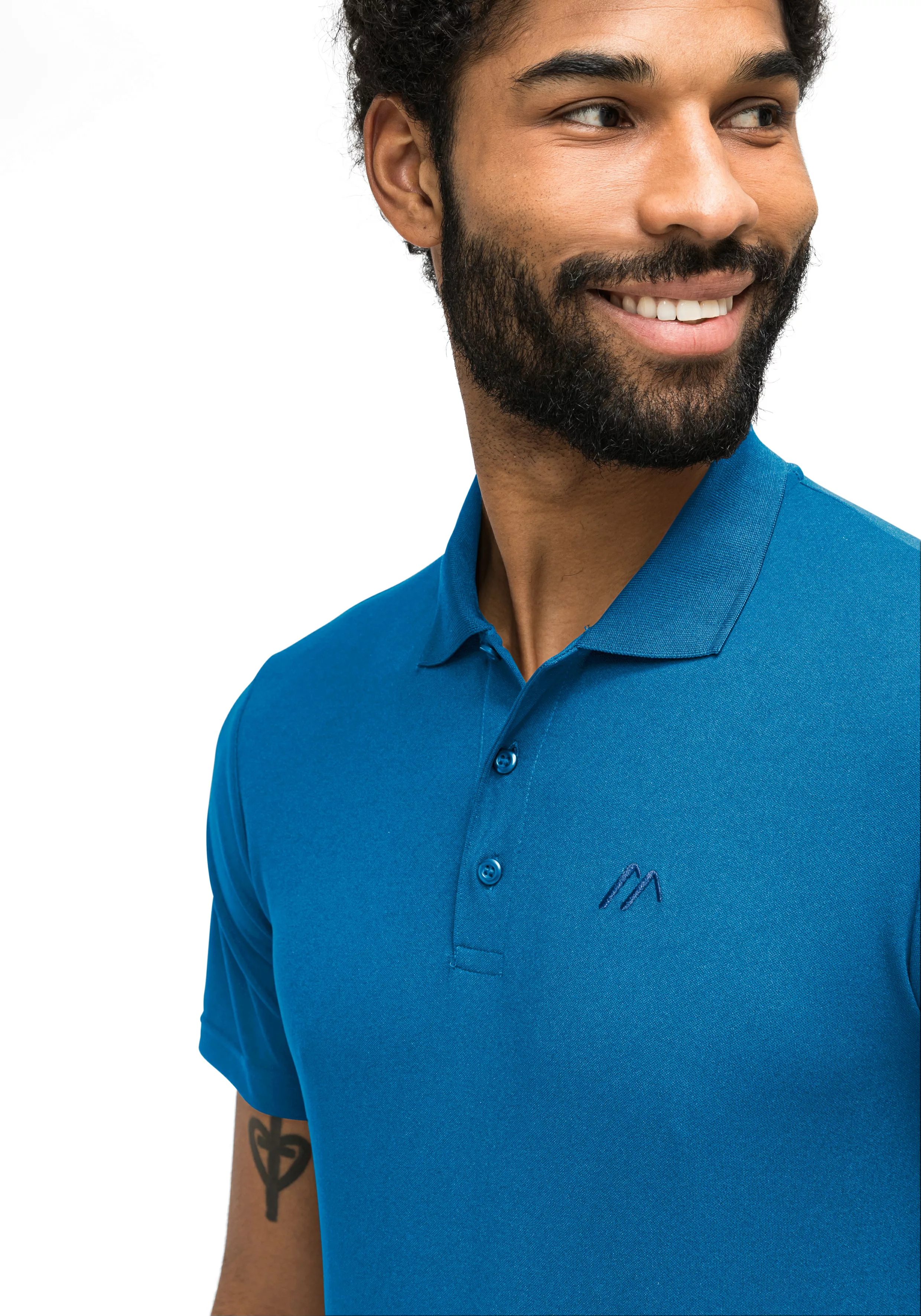 Maier Sports Funktionsshirt "Ulrich", Herren Poloshirt, kurzarm Freizeit-Sh günstig online kaufen