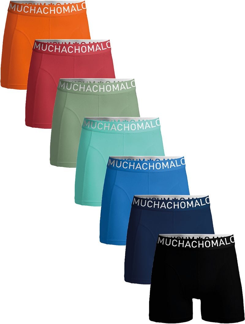 Muchachomalo Boxershorts Hello Sunshine 7-Pack Multicolour - Größe L günstig online kaufen
