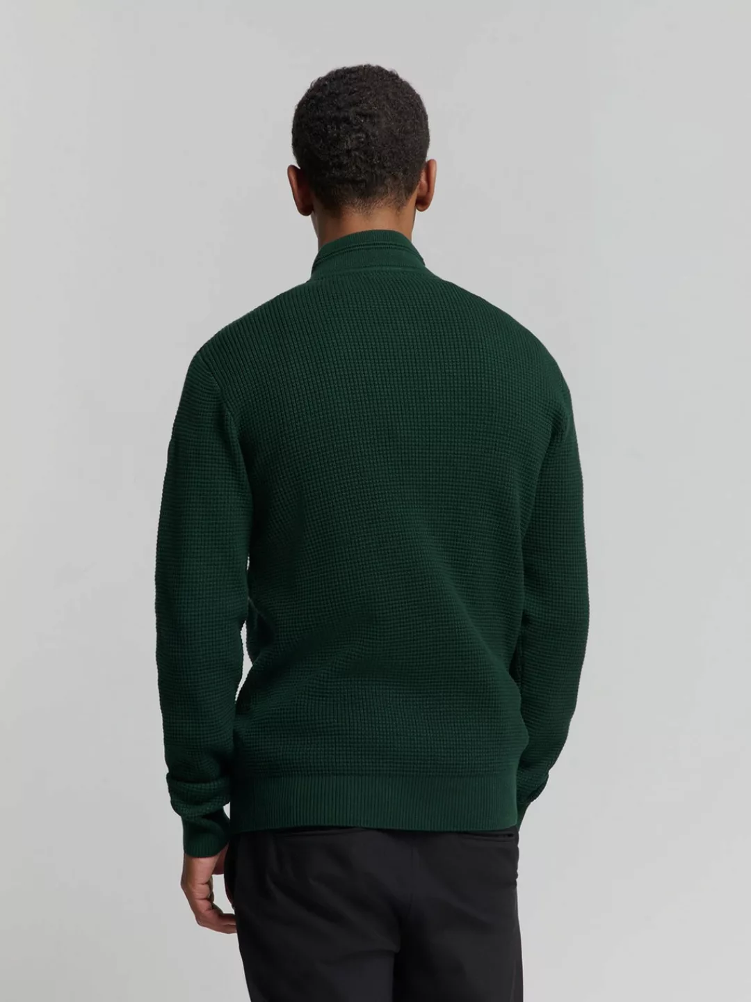 NO EXCESS Stehkragenpullover, mit Zipper günstig online kaufen