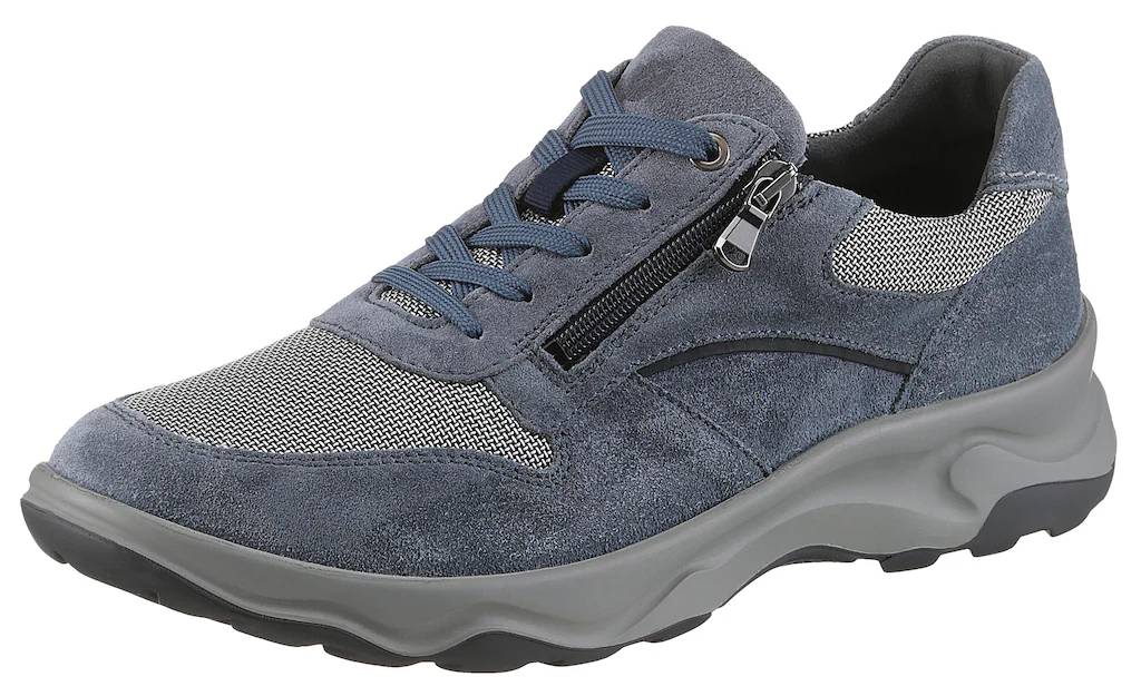 Waldläufer Sneaker "H-MAX", Schnürschuh, Halbschuh mit zusätzlichem Reißver günstig online kaufen