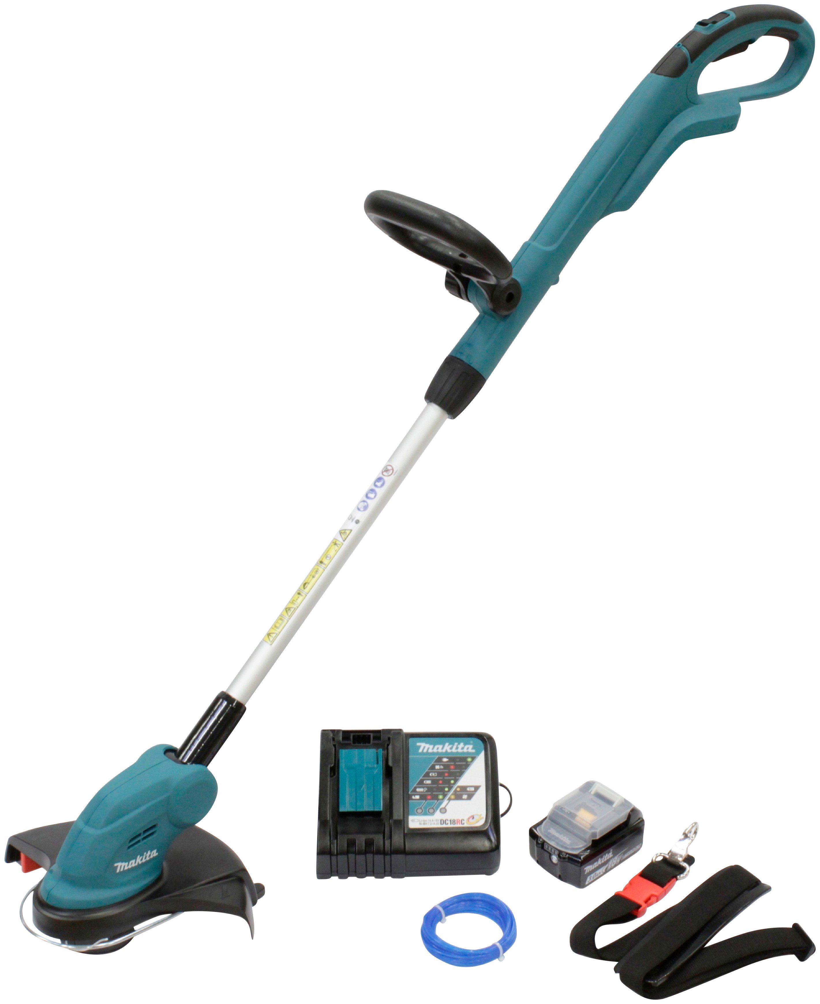 Makita Akku-Rasentrimmer DUR181RF, 260mm cm Arbeitsbreite günstig online kaufen