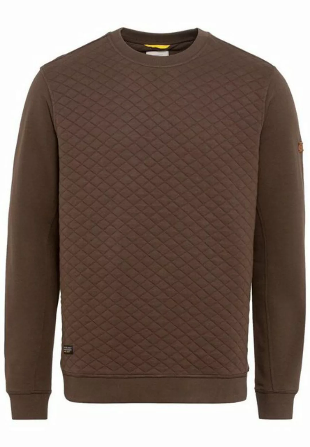 camel active Sweatshirt Sweatshirt, Dark Choclate günstig online kaufen