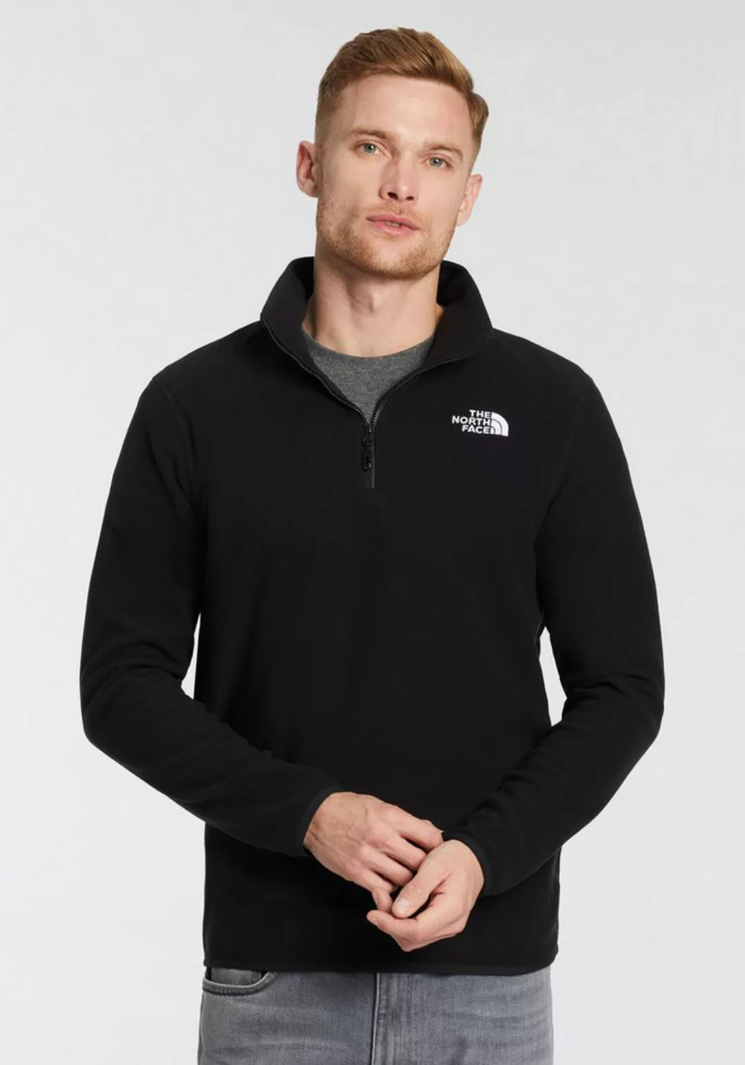 The North Face Fleecepullover M 100 GLACIER 1/4 ZIP - EU (1-tlg) mit dezent günstig online kaufen