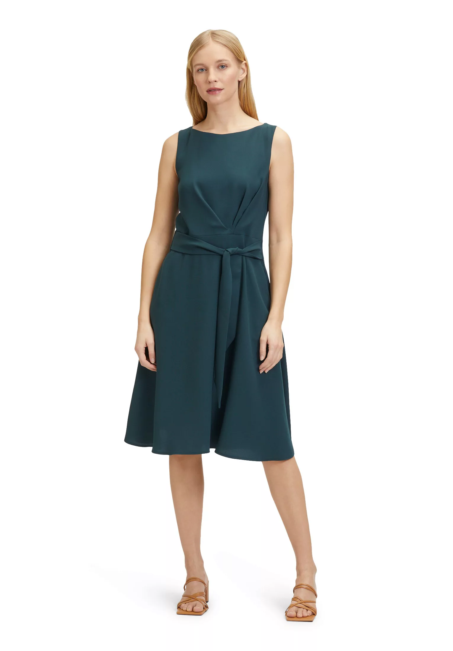 Vera Mont Sommerkleid "Vera Mont Basic-Kleid mit Bindegürtel", Material günstig online kaufen