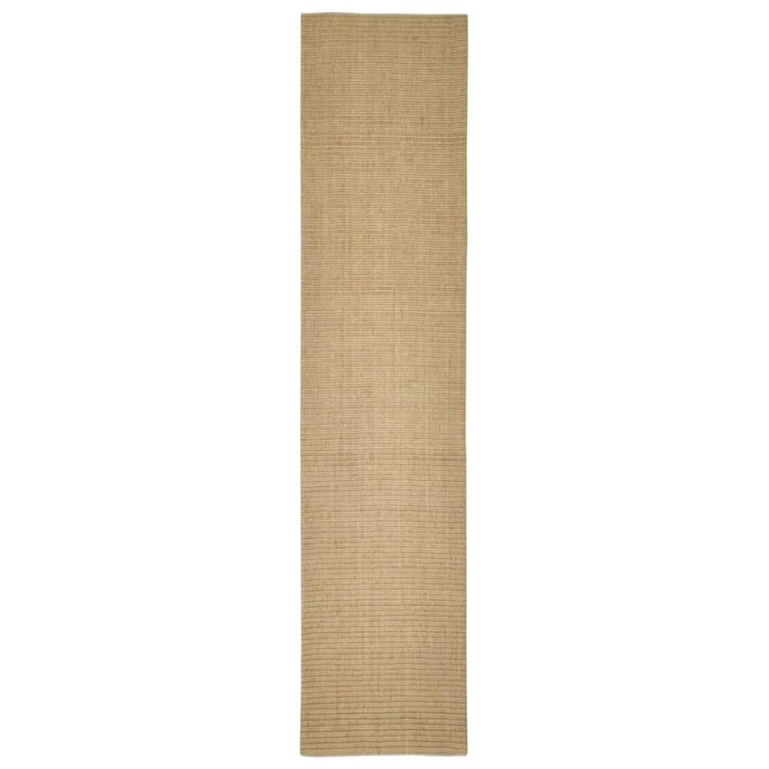 Vidaxl Teppich Natur Sisal 66x300 Cm günstig online kaufen