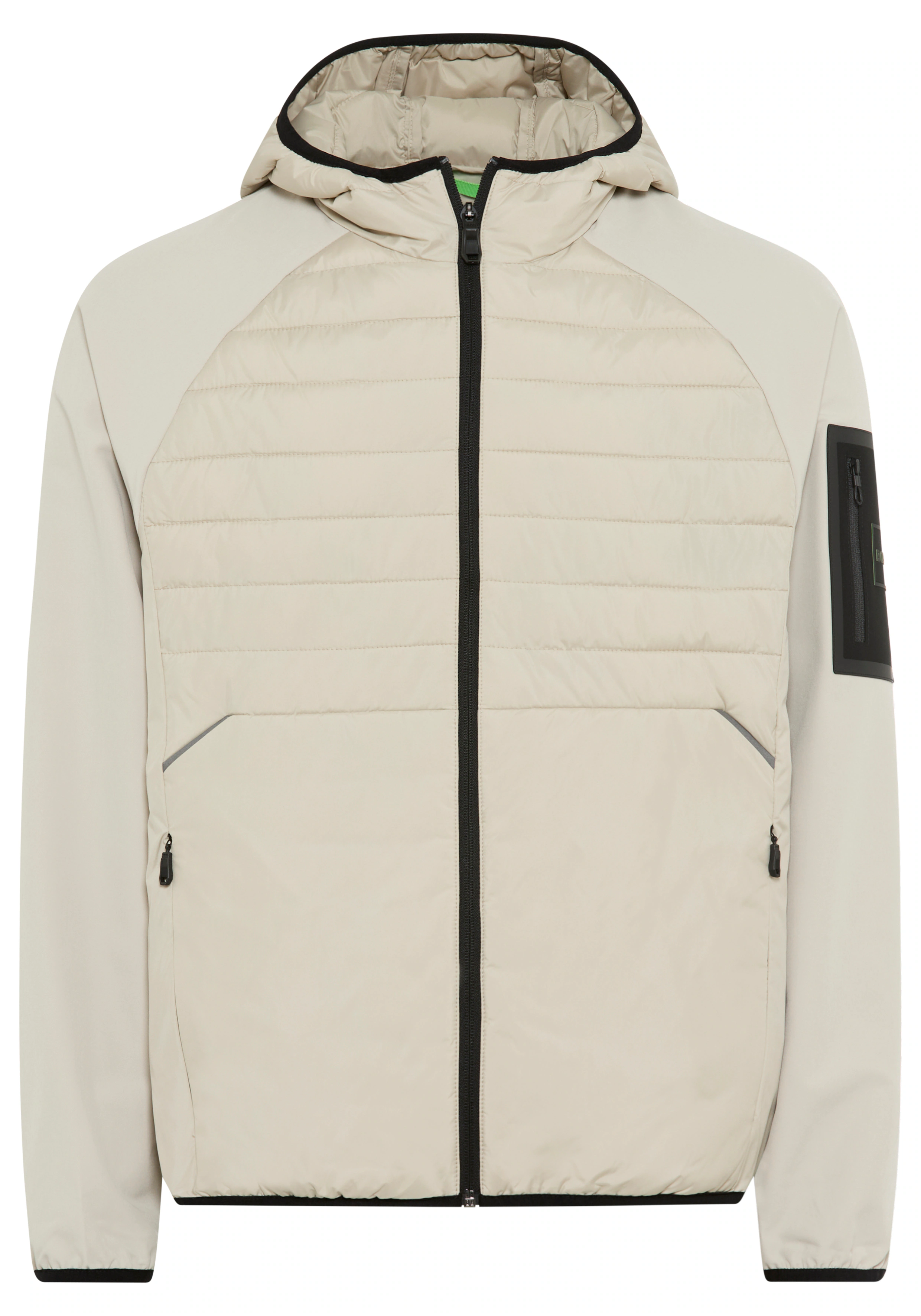 BOSS GREEN Outdoorjacke "J Urbanex Hybrid HD", mit Kapuze, wasserabweisend günstig online kaufen