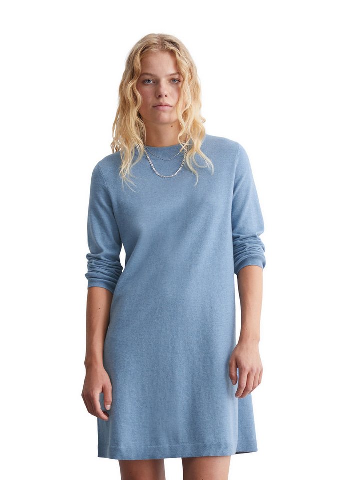 Marc O'Polo DENIM Strickkleid aus softem Bio-Baumwoll-Mix günstig online kaufen