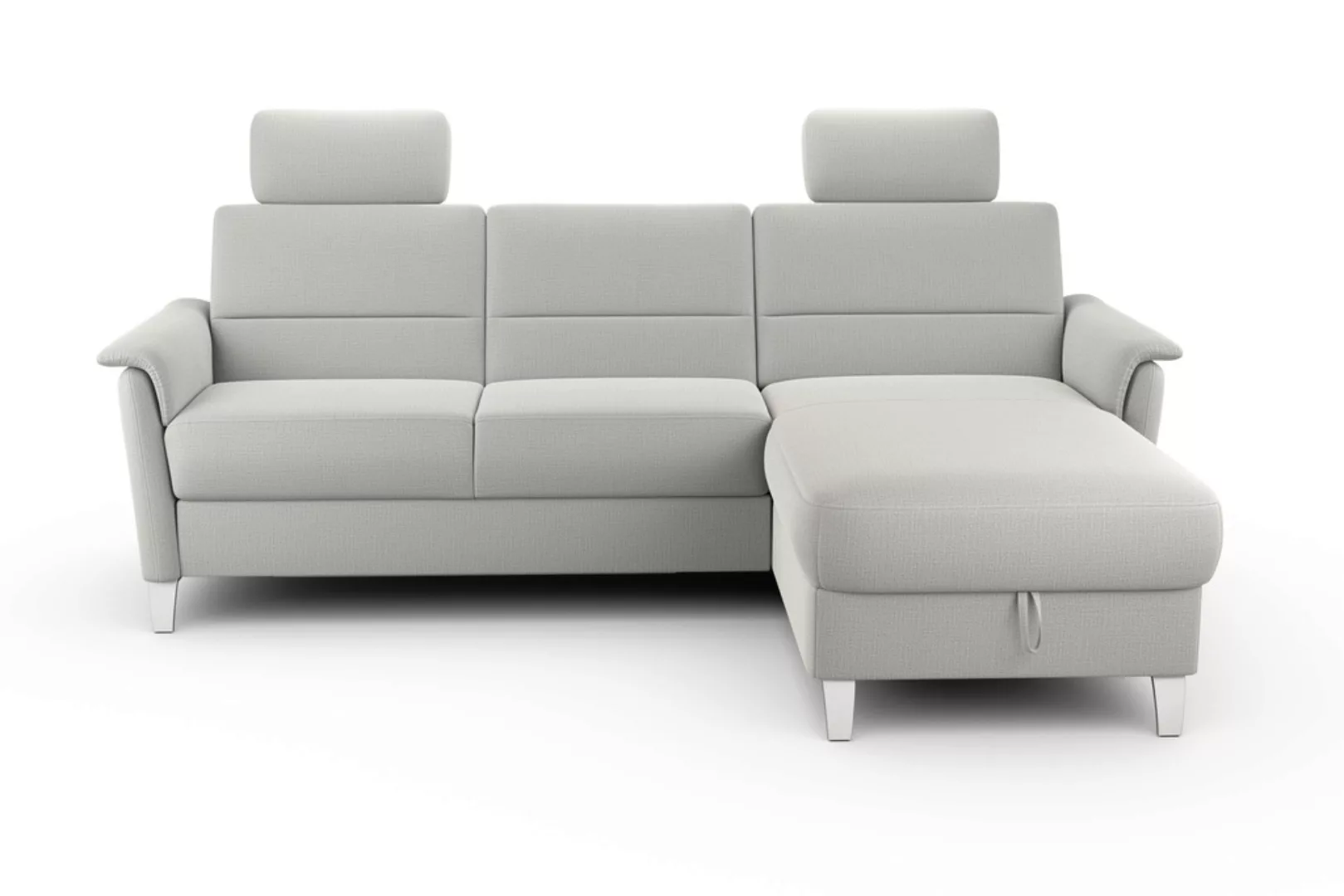 sit&more Ecksofa »Palmera L-Form«, Federkern, wahlweise mit Bettfunktion un günstig online kaufen