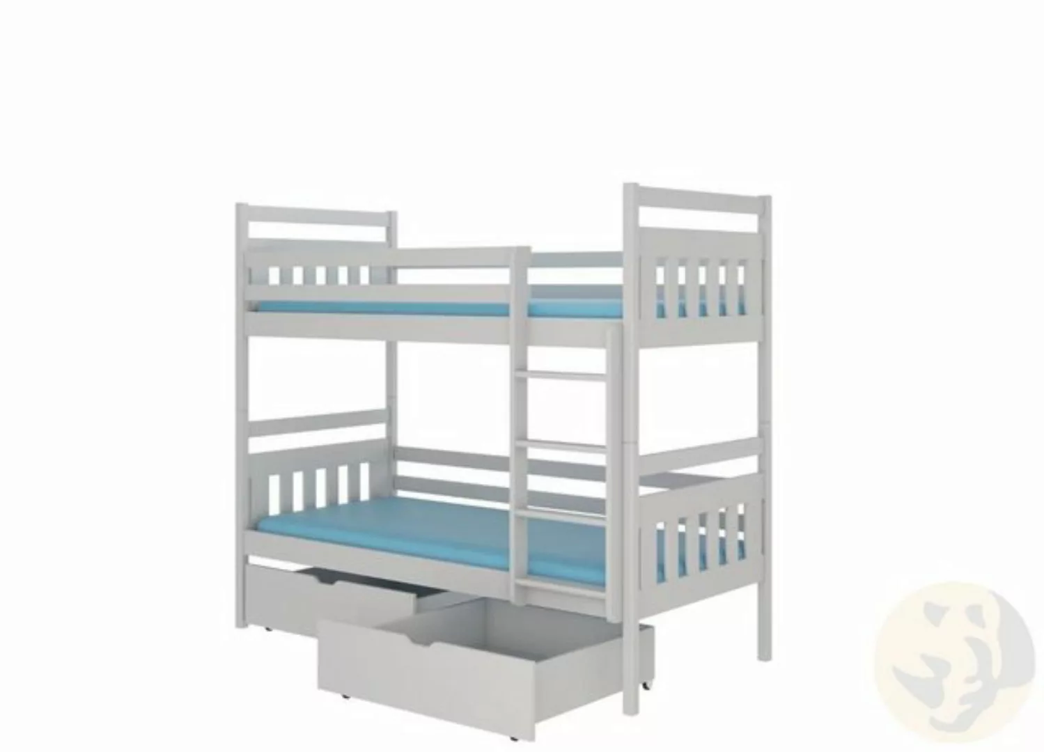 Friderik-EU Kinderbett ADA Hochbett aus Kiefer Etagenbett (mit Schubladen u günstig online kaufen