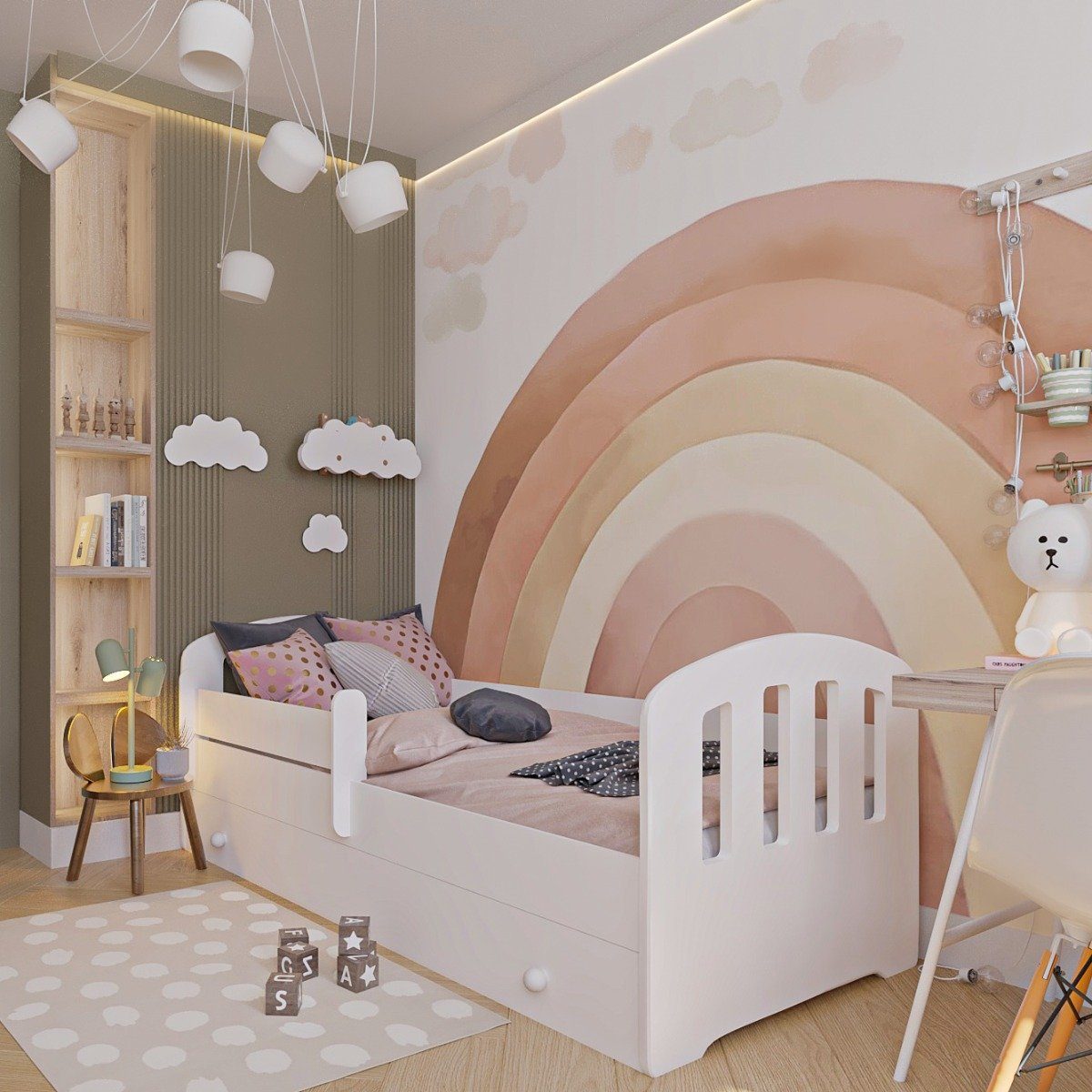 Stillerbursch Jugendbett Kinderbett 160x80 cm mit günstig online kaufen