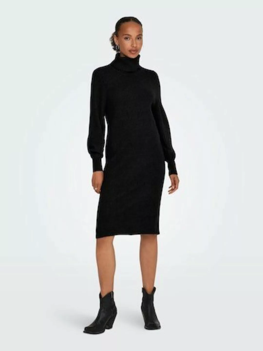 ONLY Strickkleid "ONLSASHA L/S ROLLNECK DRESS NCA KNT" günstig online kaufen