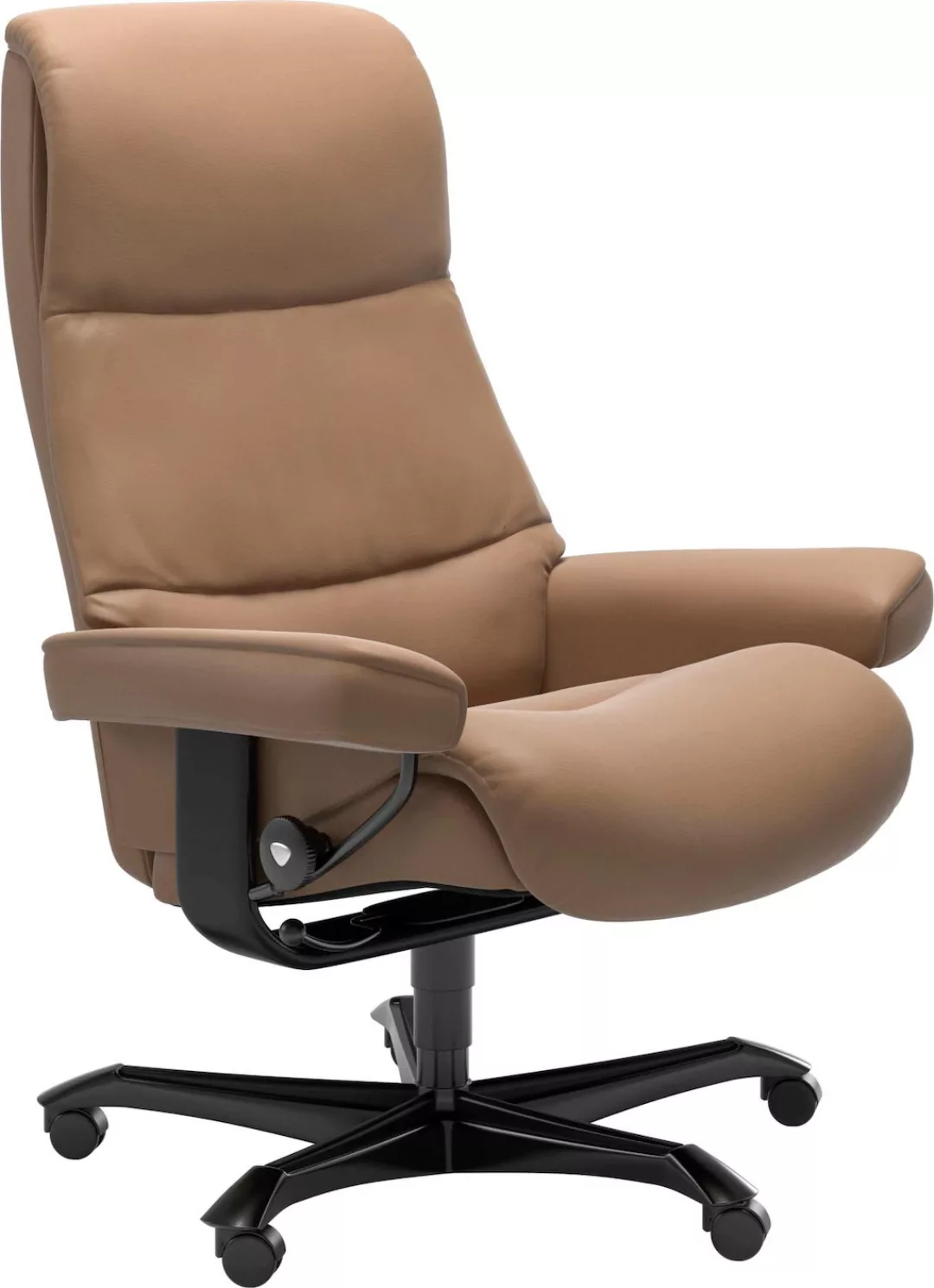 Stressless Relaxsessel "View", mit Home Office Base, Größe M,Gestell Schwar günstig online kaufen