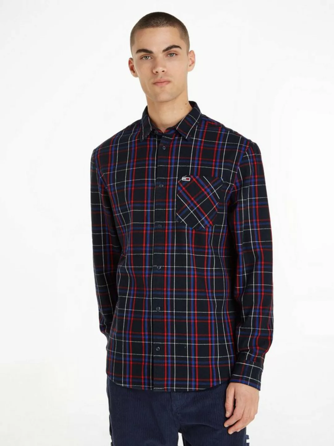 Tommy Jeans Karohemd TJM CLSC CHECK POCKET SHIRT günstig online kaufen