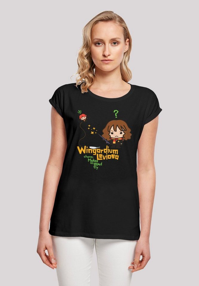 F4NT4STIC T-Shirt Harry Potter Hermione Granger Wingardium Print günstig online kaufen