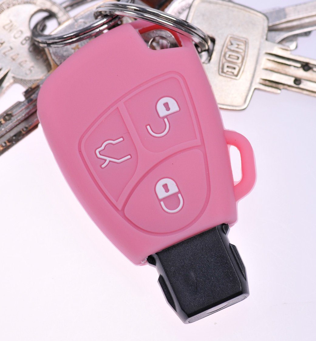 mt-key Schlüsseltasche Autoschlüssel Softcase Silikon Schutzhülle günstig online kaufen