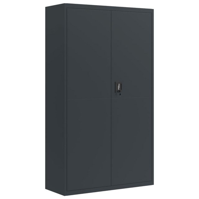 furnicato Aktenschrank Anthrazit 105x40x180 cm Stahl (1-St) günstig online kaufen