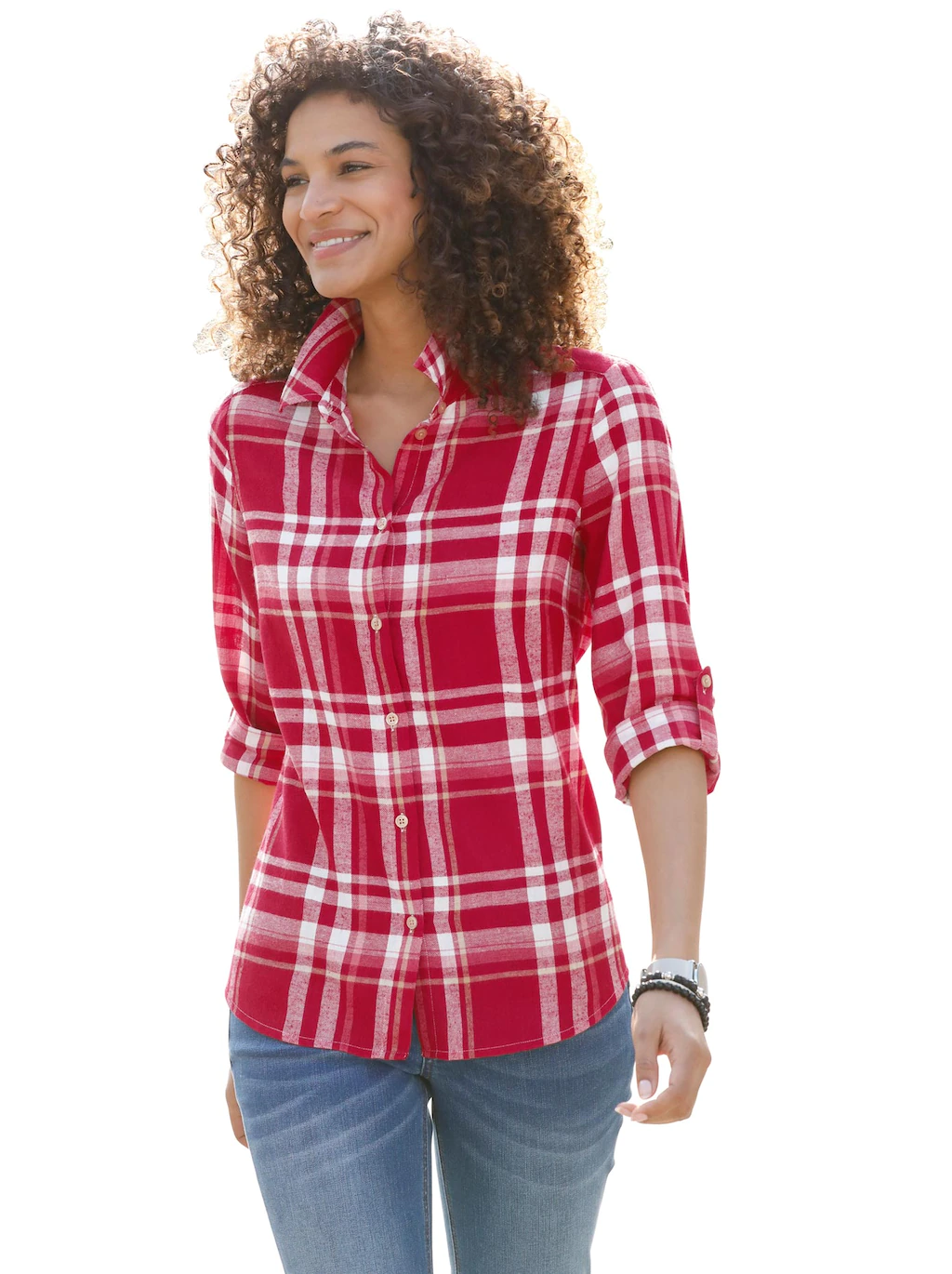 Casual Looks Flanellbluse günstig online kaufen