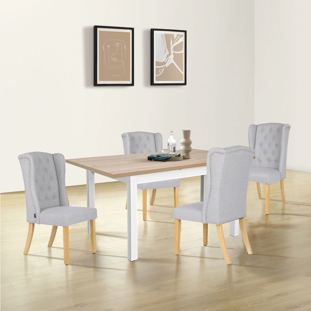 OTTO home Esstisch "Ismund", aus Melamin und MDF Holz, Auszugsfunktion, Bre günstig online kaufen