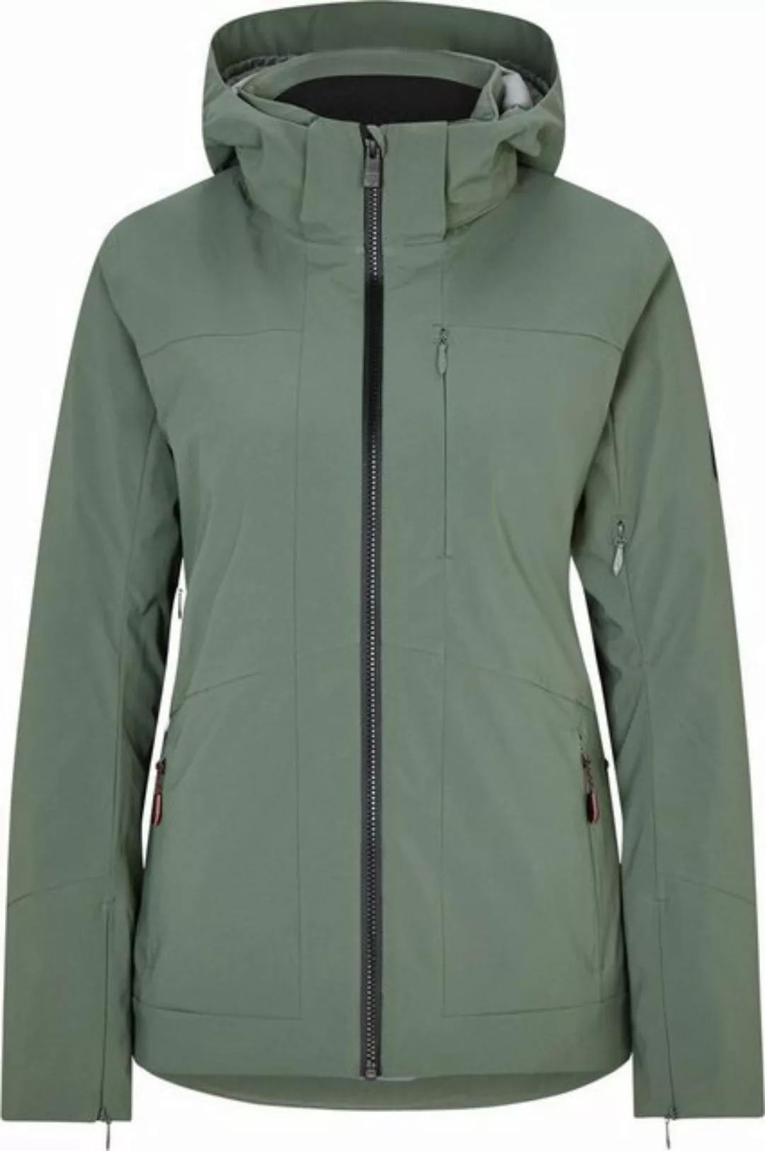 Ziener Doppeljacke TALSINA lady (jacket ski) GREEN MUD günstig online kaufen