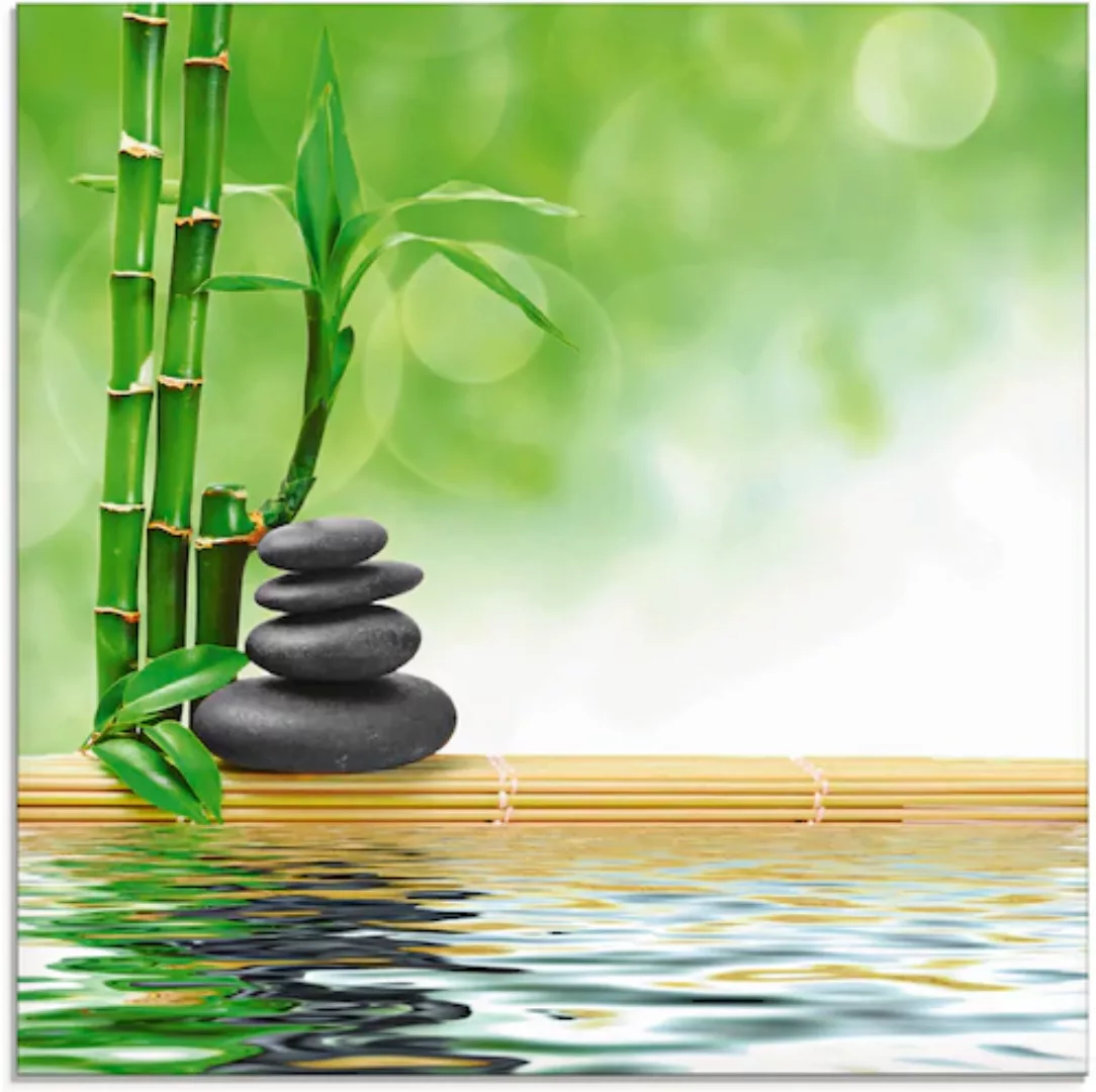 Artland Glasbild "Spa Konzept Zen Basaltsteine", Zen, (1 St.), in verschied günstig online kaufen