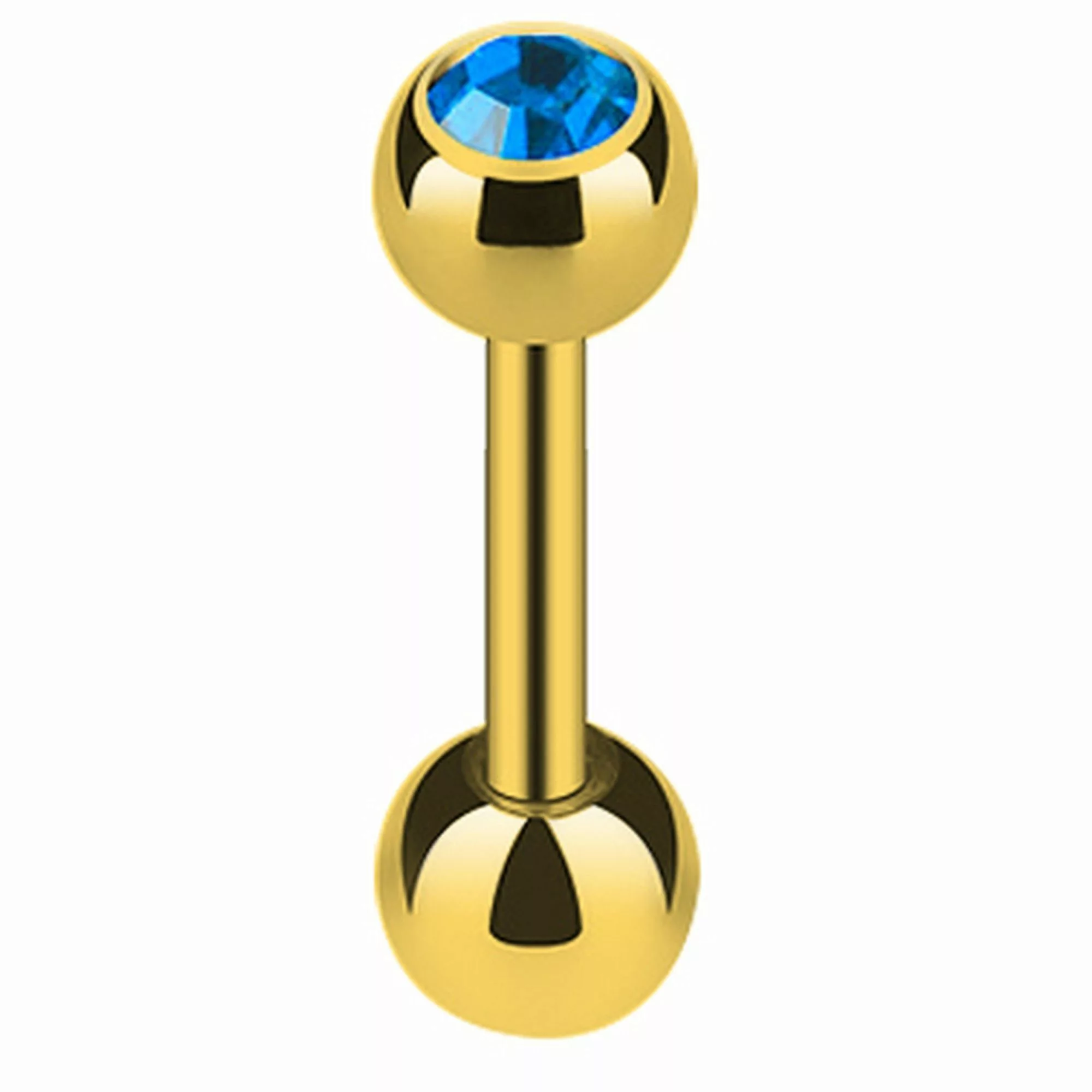 Taffstyle Piercing-Set Piercing Ohr Cartilage vergoldet günstig online kaufen