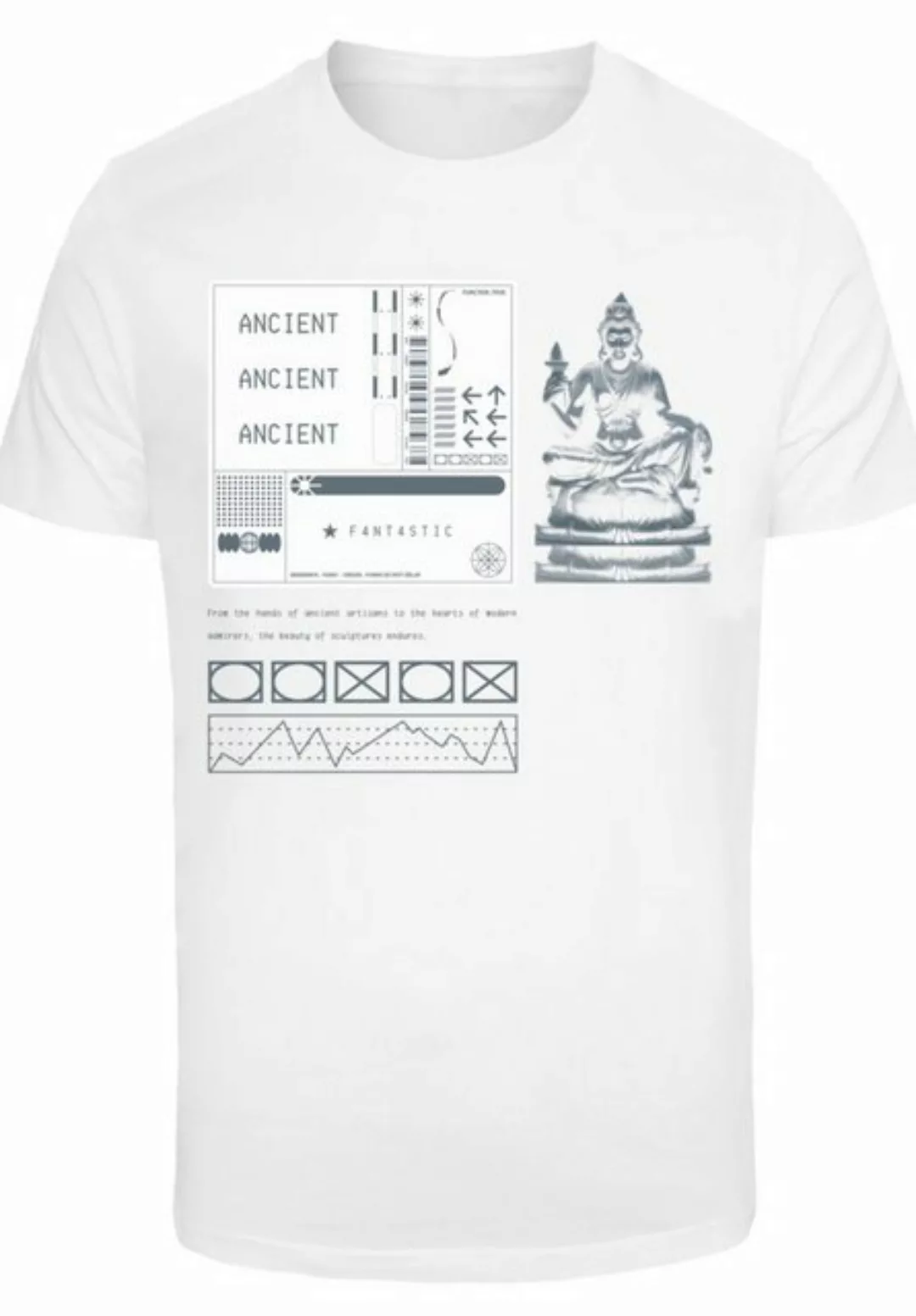 F4NT4STIC T-Shirt SCULPTURE BLAU Print günstig online kaufen