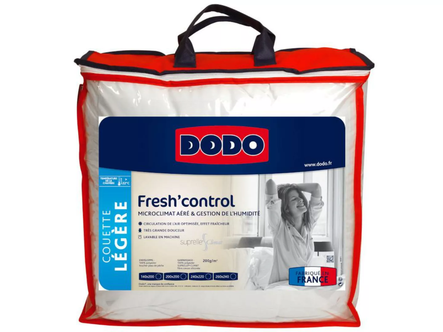 Bettdecke Anti-Transpiration - 240 x 260 cm - DODO von FRESH CONTROL günstig online kaufen