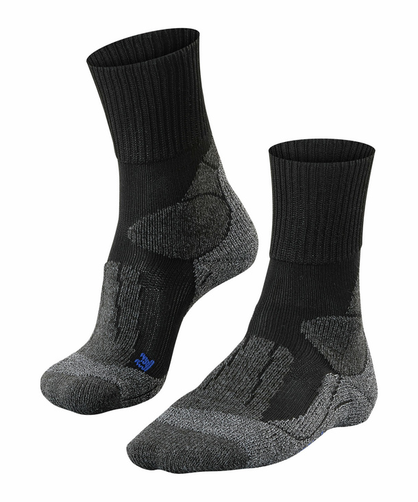 FALKE TK1 Cool Herren Wandersocken, 39-41, Schwarz, 16111-301002 günstig online kaufen