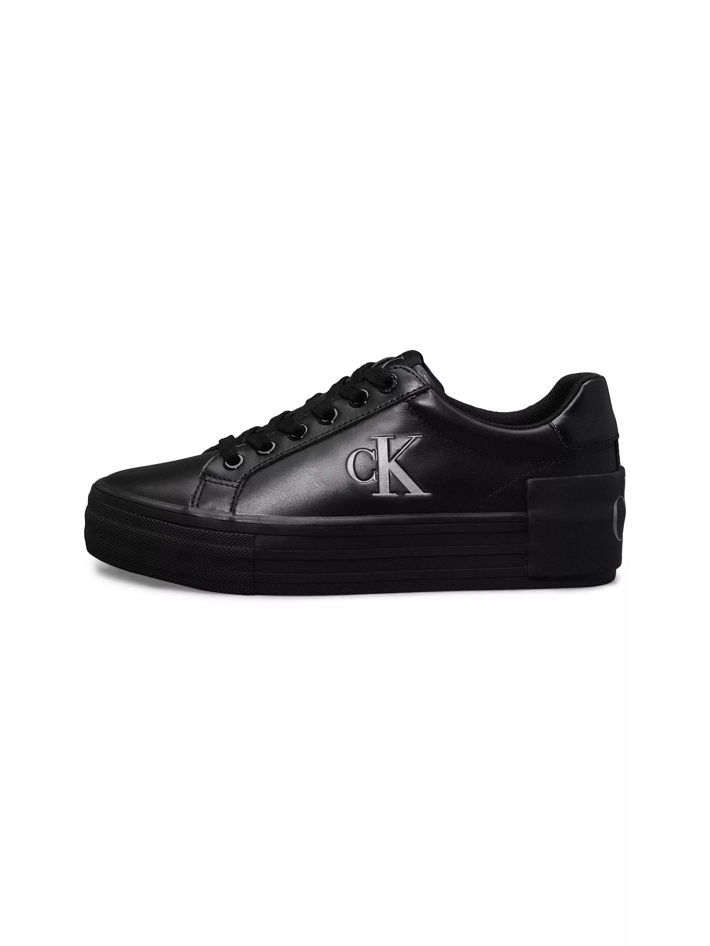 Calvin Klein Jeans Plateausneaker "VULC FLATFORM LOW MG LTH", Halbschuh, Fr günstig online kaufen