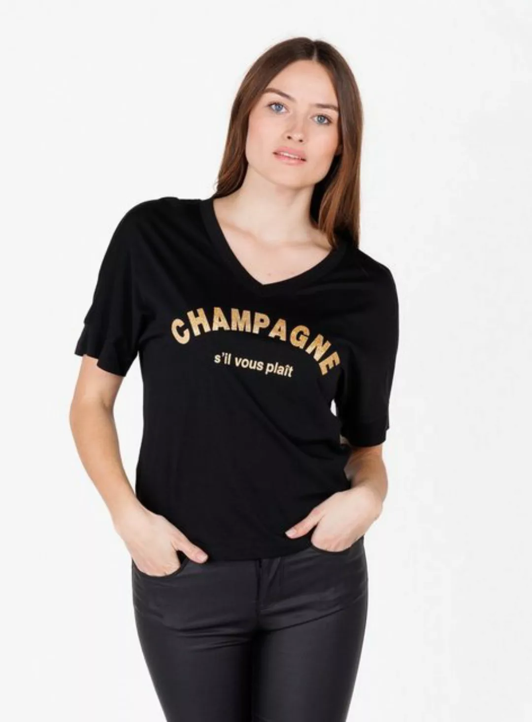 Key Largo T-Shirt WT CHAMPAGNE v-neck günstig online kaufen