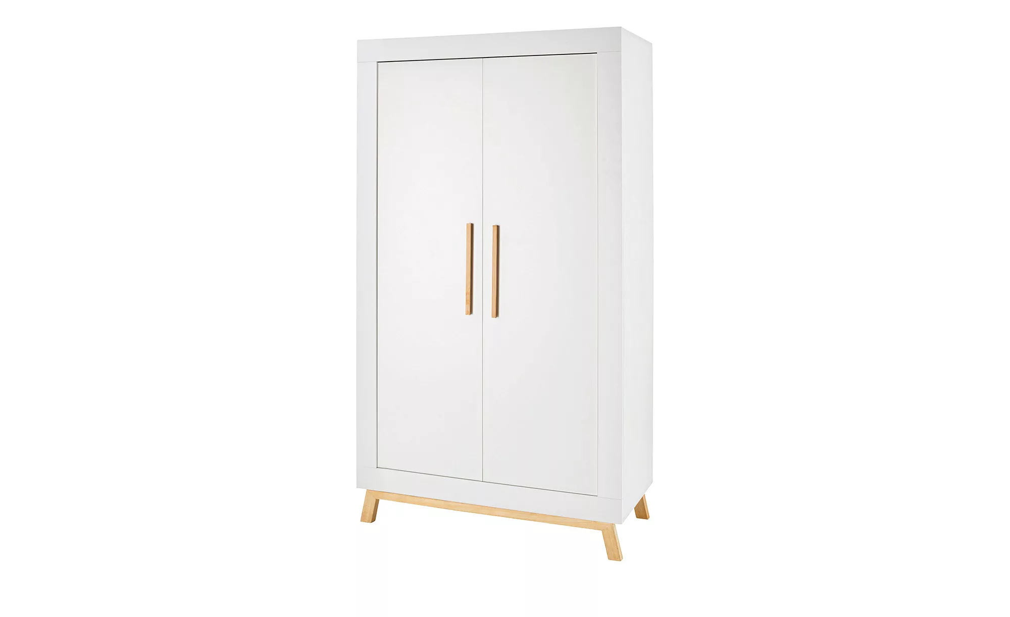 Kleiderschrank  Miami White ¦ weiß ¦ Maße (cm): B: 108 H: 194 T: 53 Schränk günstig online kaufen