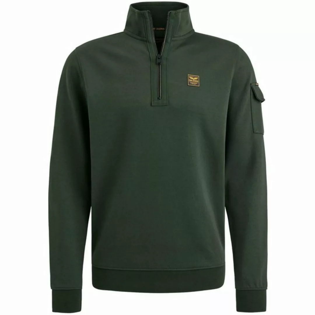 PME LEGEND Sweatshirt Half zip collar interlock jersey, Rosin günstig online kaufen